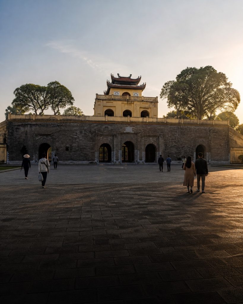 Đoan Môn trong khu trung tâm Hoàng thành Thăng Long tại Hà Nội